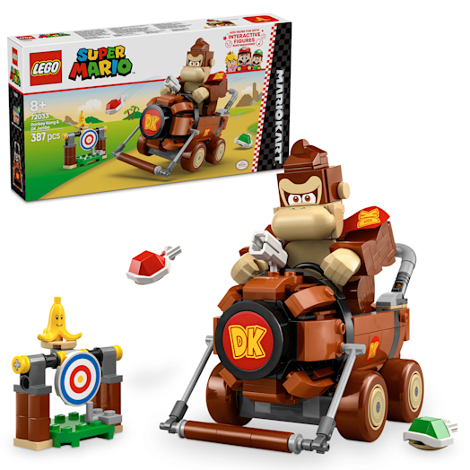 Thumbnail - LEGO® Super Mario Mario Kart – Donkey Kong & DK Jumbo (72033)