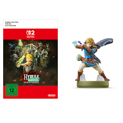 Hyrule Warriors: Chronik der Versiegelung + Link (Tears of the Kingdom)-amiibo (The Legend of Zelda Collection)