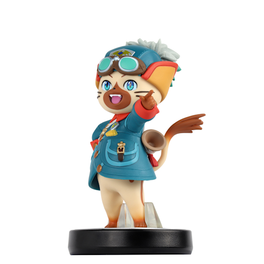 Nintendo amiibo de Rudy (Monster Hunter Stories 3: Twisted Reflection)