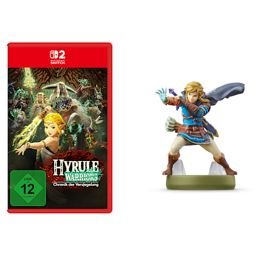 Hyrule Warriors: Chronik der Versiegelung + Link (Tears of the Kingdom)-amiibo (The Legend of Zelda Collection)