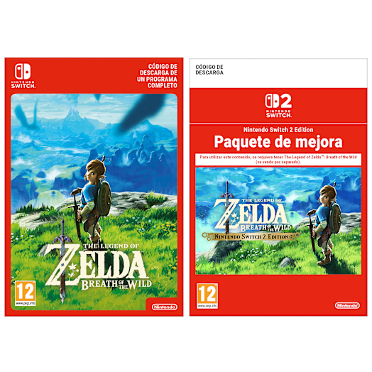 The Legend of Zelda: Breath of the Wild – Nintendo Switch 2 Edition (Pack con código digital)