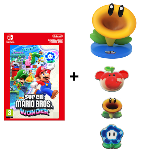 Super Mario Bros. Wonder Talking Flower Bundle