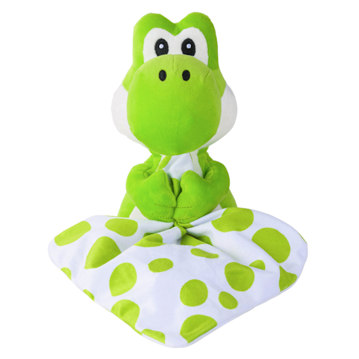 Nintendo Peluche de Yoshi sentado con mantita