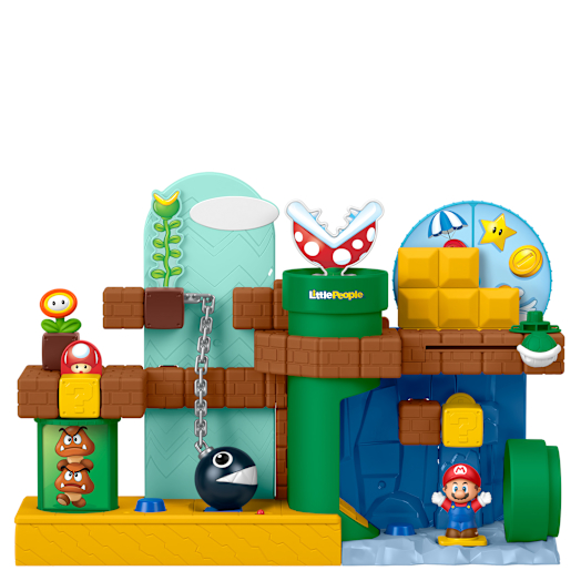 Nintendo Set de juego musical «Aventuras con Mario» de My Mario — Colección Little People de Fisher-Price