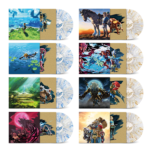 The Legend of Zelda: Breath of the Wild - Soundtrack-Box-Set mit 8 LPs (Limited Edition)