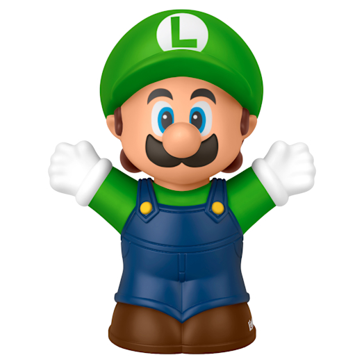 Nintendo Figura de Luigi (My Mario) — Colección Little People de Fisher-Price