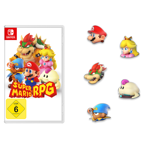Super Mario RPG im Bundle mit Pinset