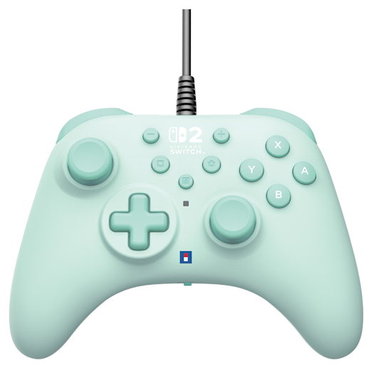 Mando HORIPAD Turbo (verde pastel) para Nintendo Switch 2