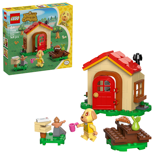 Girls Lego Animal Crossing Goldie's Cosy House (77058)