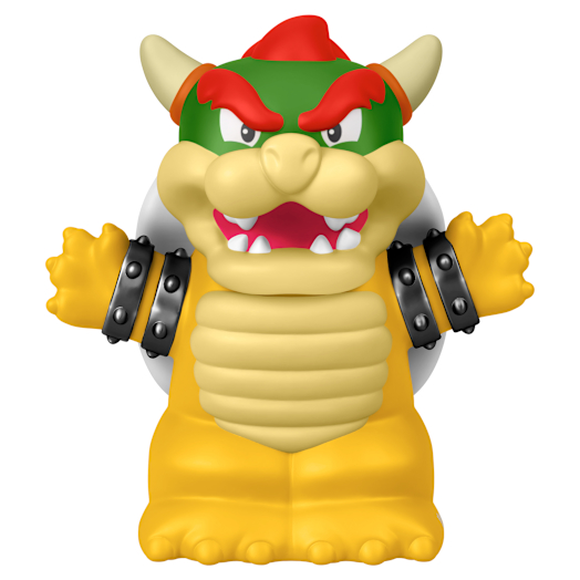 Nintendo Figura de Bowser (My Mario) — Colección Little People de Fisher-Price