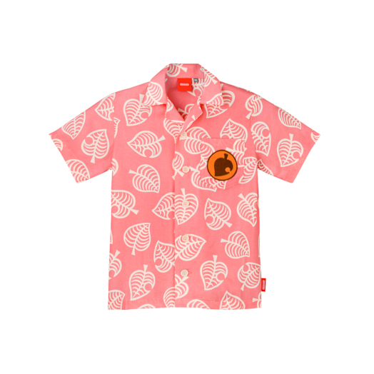 Nintendo Camisa aloha de Canela de Animal Crossing: New Horizons (Infantil) - 92
