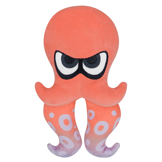 Plüschfigur „Oktoling-Oktopus“ (Rot) – Splatoon