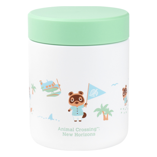 Nintendo Recipiente térmico verde para comida de Animal Crossing: New Horizons