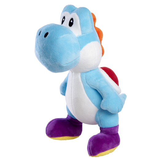 Hellblauer Yoshi-Plüschfigur, 20 cm