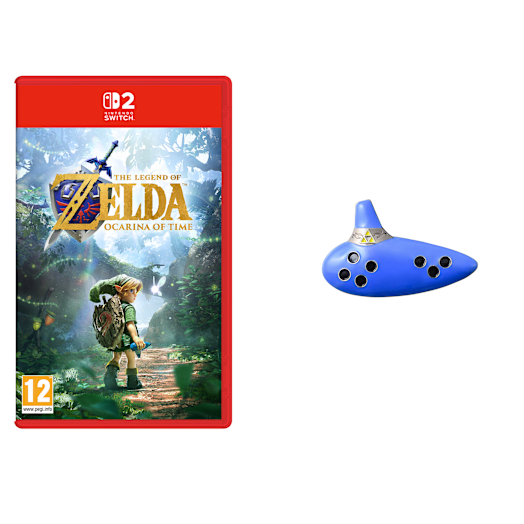 Nintendo The Legend of Zelda: Ocarina of Time + Pin Ocarina del Tiempo de The Legend of Zelda