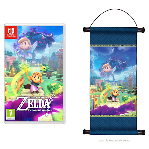 Nintendo The Legend of Zelda: Echoes of Wisdom + Póster colgante