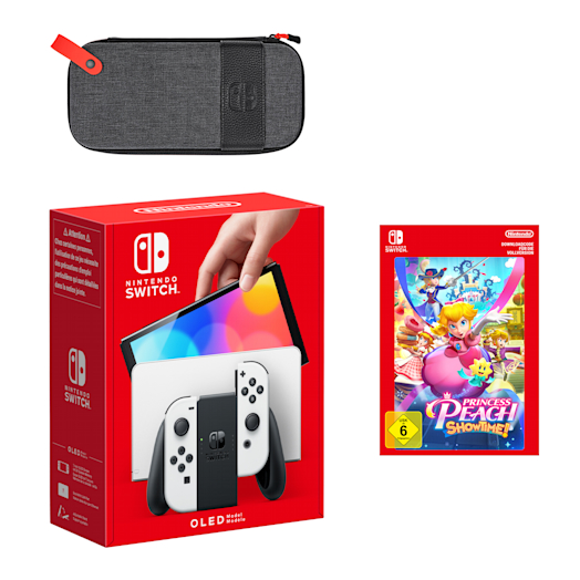Nintendo Switch –  OLED-Modell (Weiß) Princess Peach: Showtime! Pack