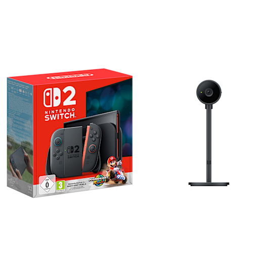 Nintendo Switch 2 + Mario Kart World + Nintendo Switch 2-Kamera