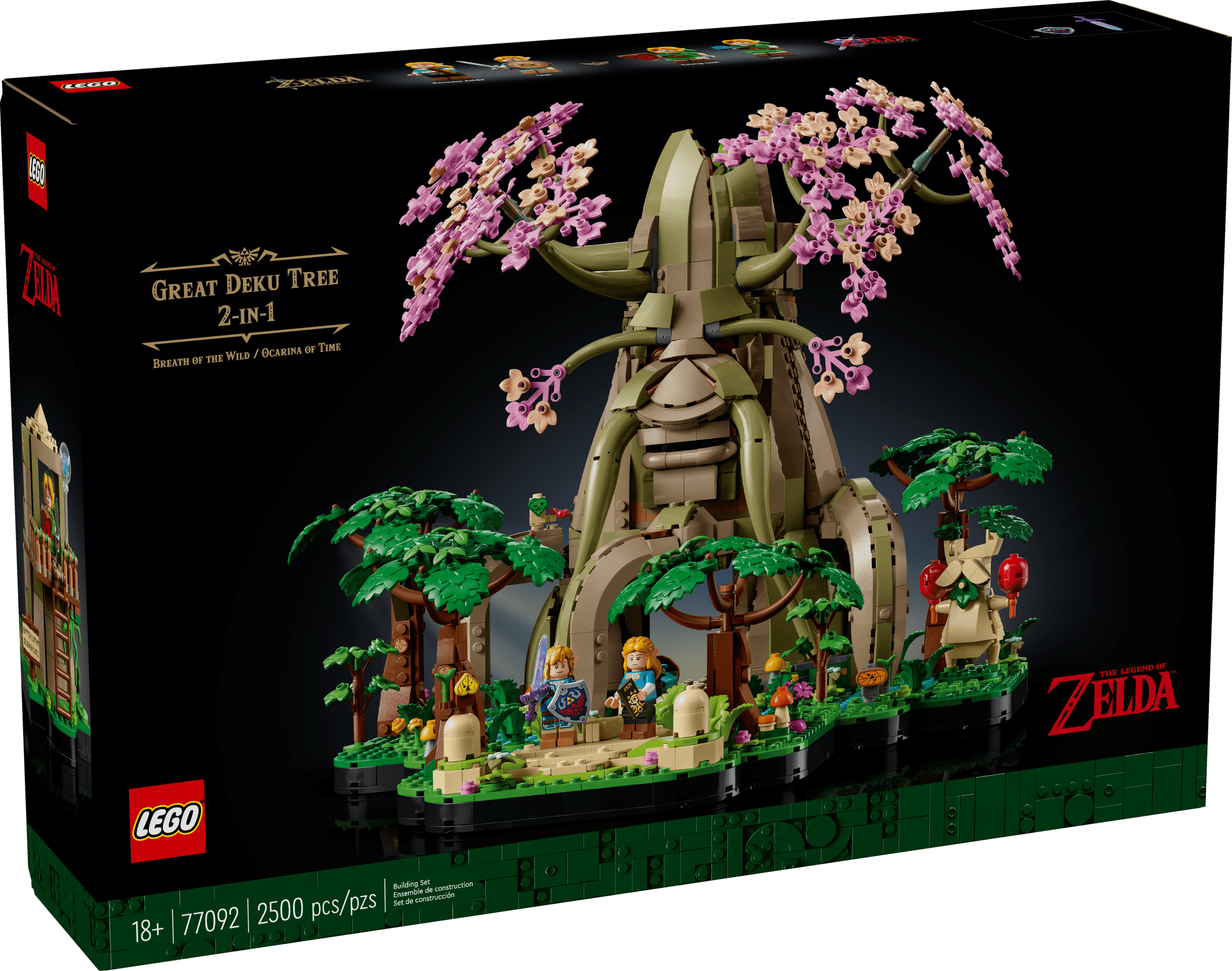 Lego LoZ Packshot du Grand Arbre Deku