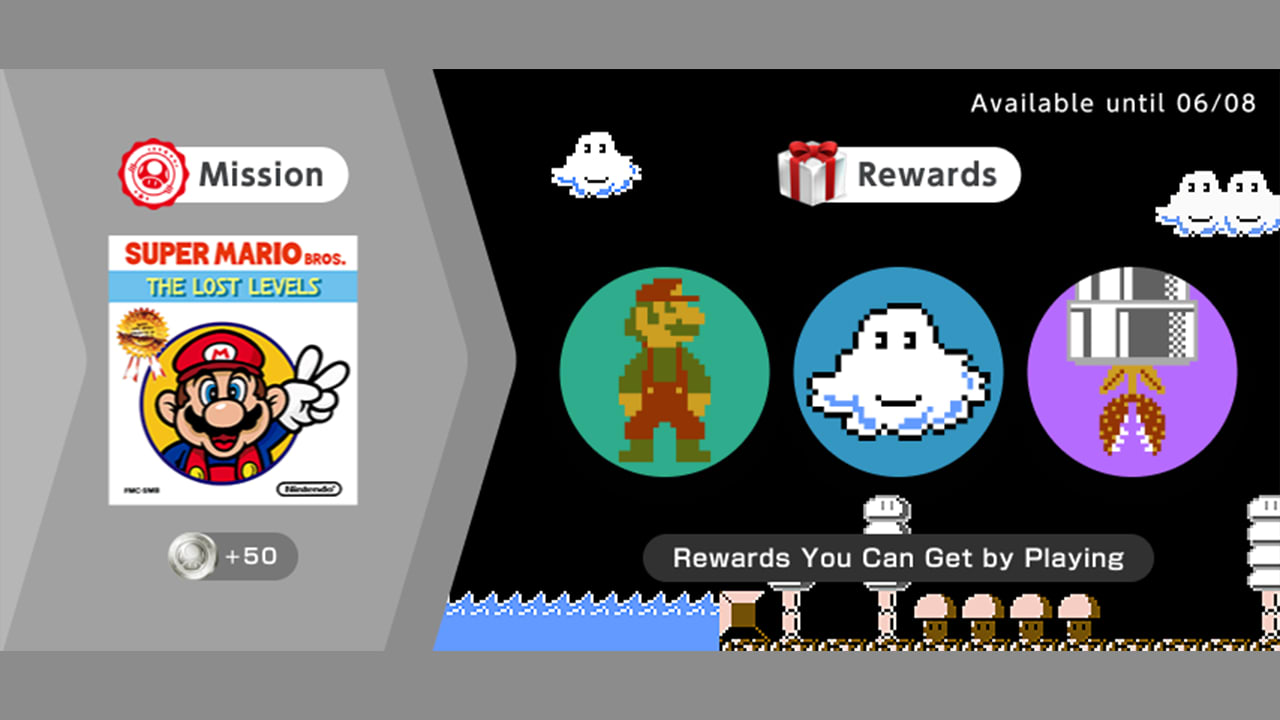 NSO Magazine: July 2024 Missions and Rewards - Super Mario Bros.