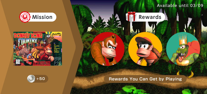 NSO Magazine: August 2024 Missions & Rewards - Donkey Kong