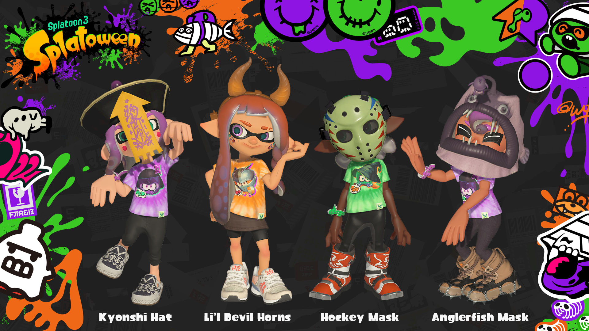 Splatoween - Header asset