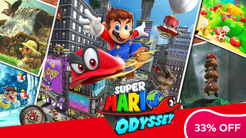 Black Friday Sale 2024 - Super Mario Odyssey Image