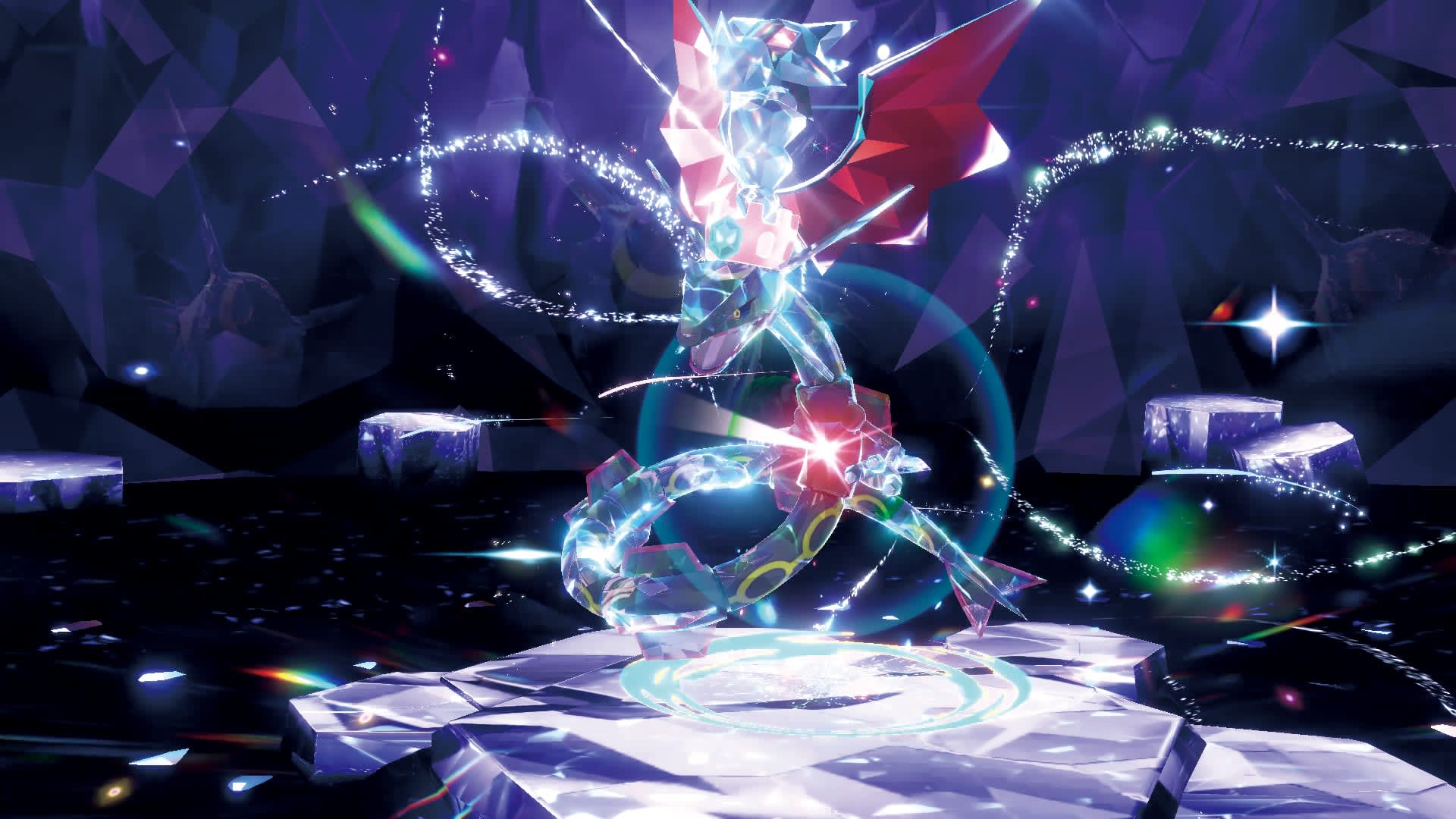 Shiny Rayquaza Tera Raid Battle Event Coming Soon to Pokémon Scarlet and Pokémon Violet Image 2