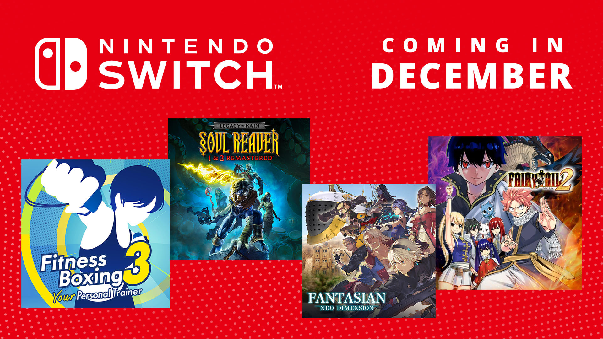 Upcoming Nintendo Switch games – December 2024 - Hero