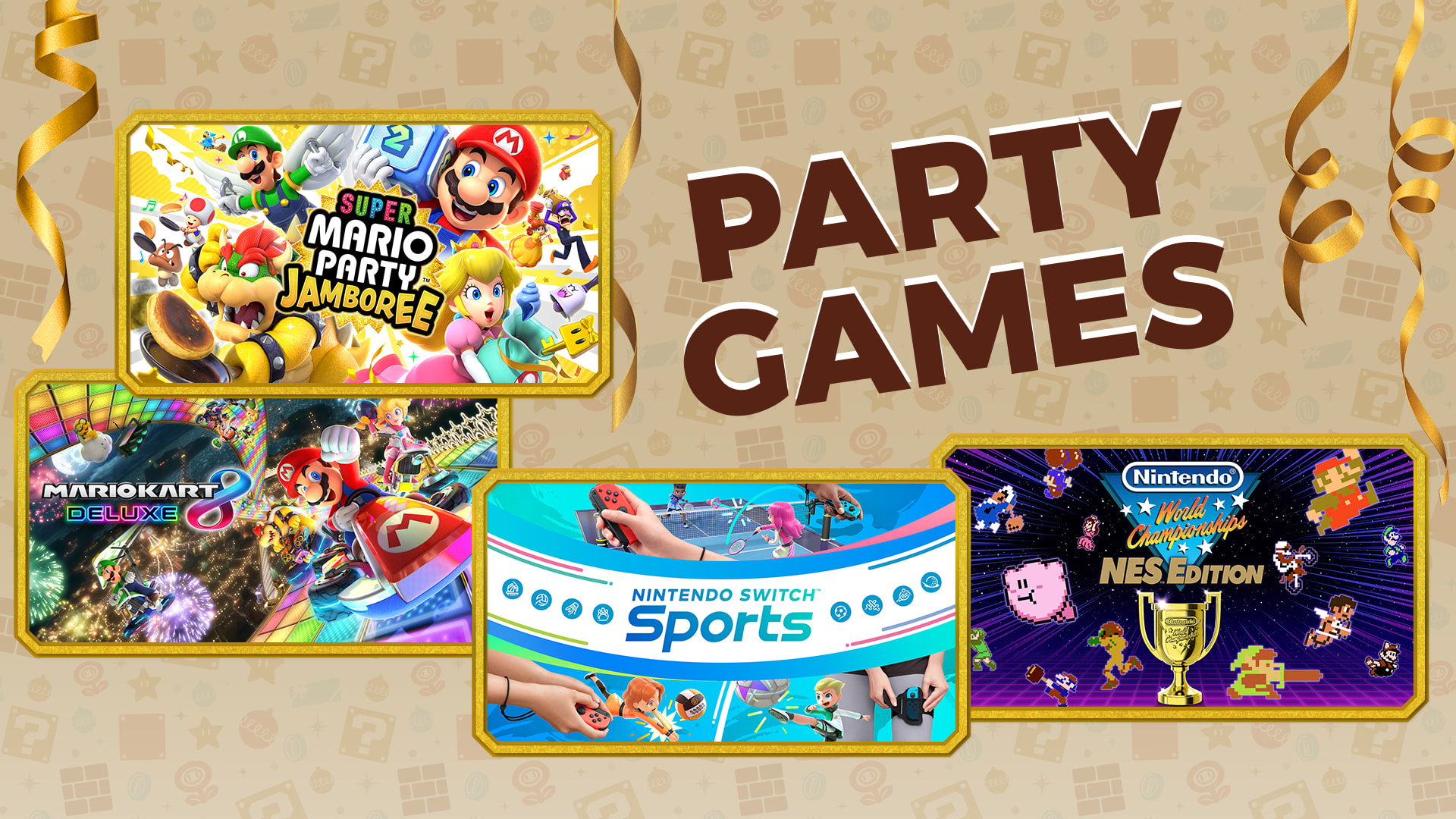 Games to get the party started this holiday season! Hero