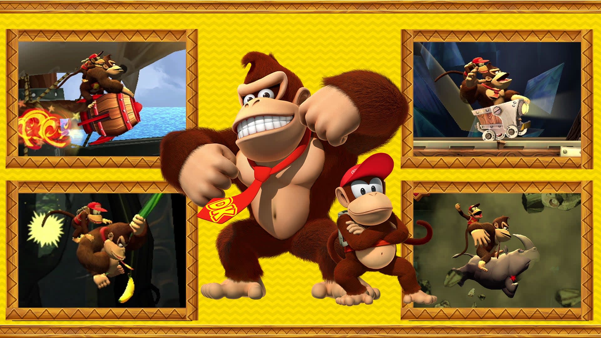 Donkey Kong Country Returns HD is out now for the Nintendo Switch system! Image 2