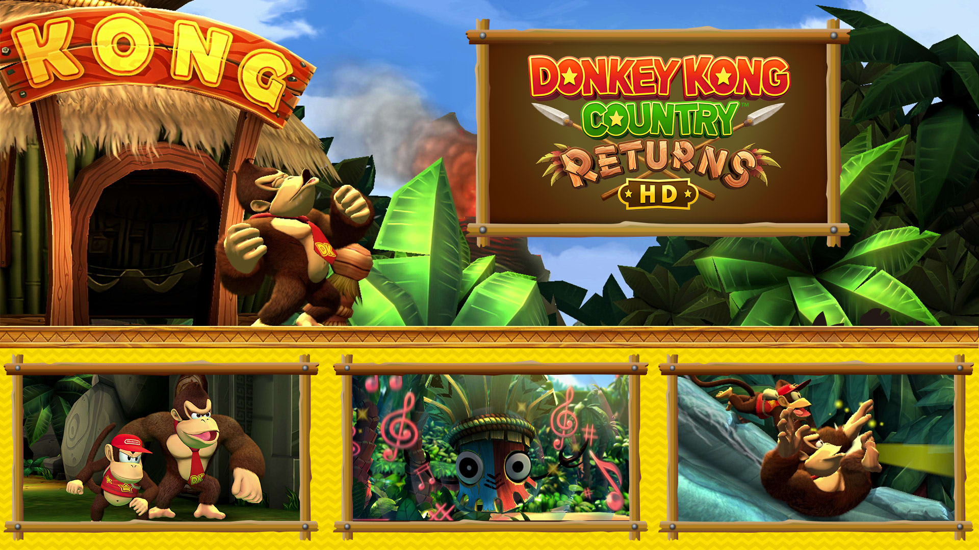 Donkey Kong Country Returns HD is out now for the Nintendo Switch system! Image 1