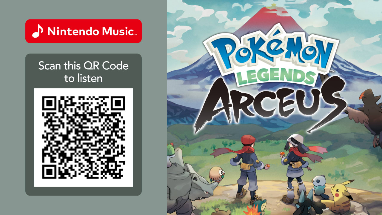 NSO Magazine: February 2025 Music Pokemon Legends Arceus