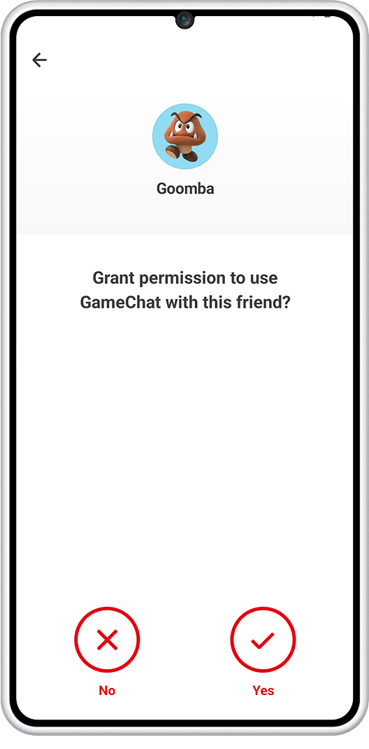 Parental Controls - GameChat - Who they're chatting with Screenshot