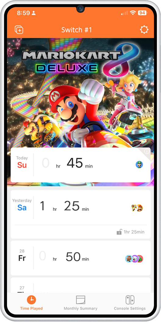 Parental Controls - Questions about gaming Screenshot