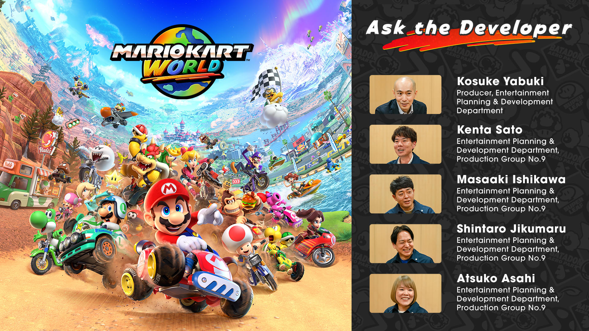 Ask the Developer Vol. 18, Mario Kart World Hero