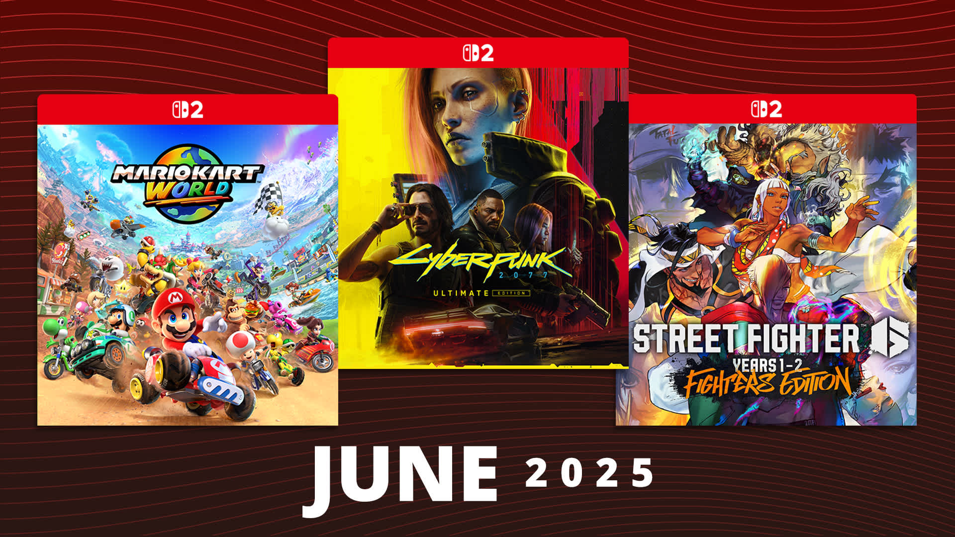 Upcoming Nintendo Switch 2 games – June 2025 Hero