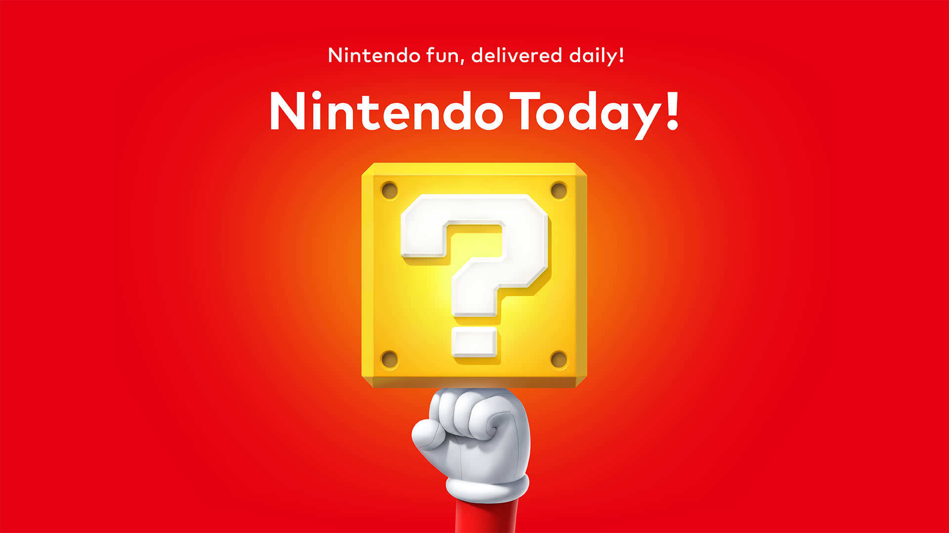 Nintendo Today! Hero Banner