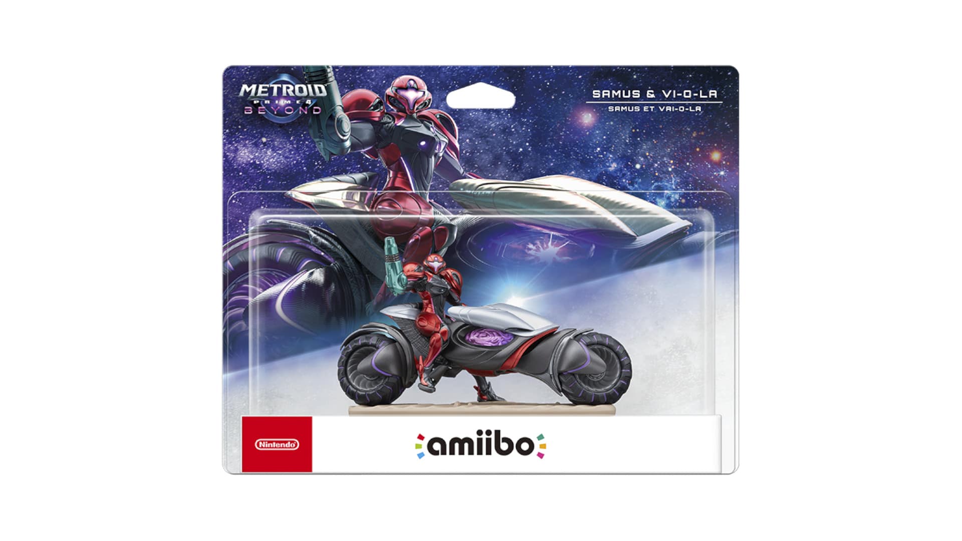 Samus & Vi-O-La (Metroid Prime 4: Beyond) amiibo Packshot