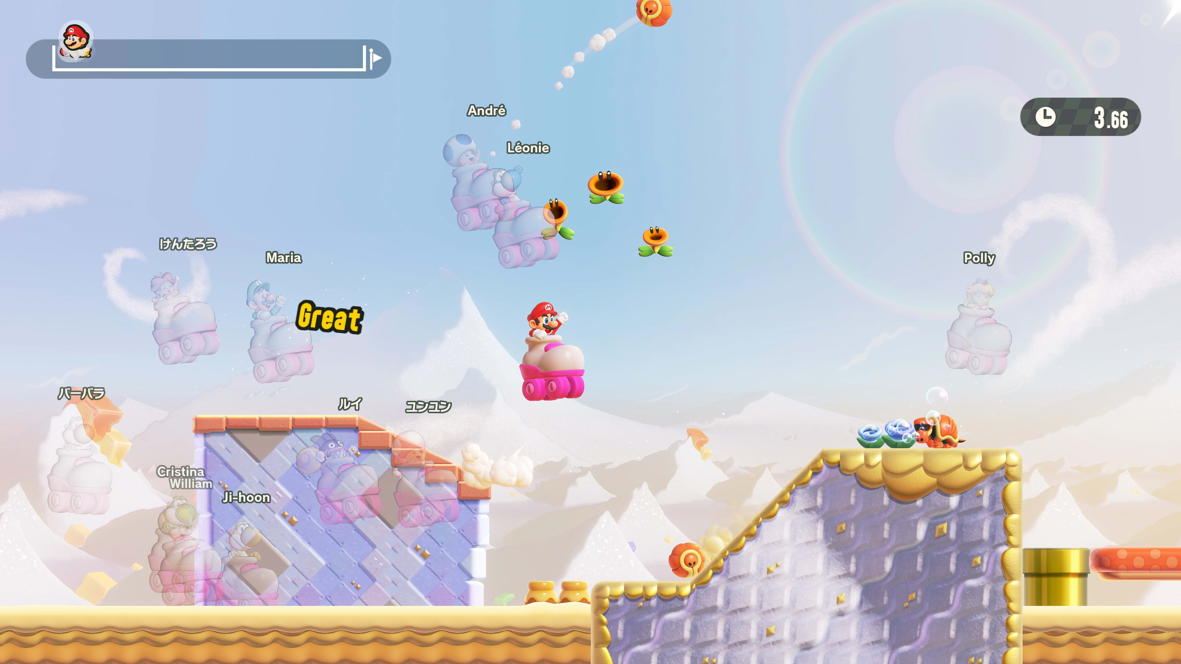 Super Mario Bros. Wonder – Nintendo Switch 2 Edition + Meetup at Bellabel Park Screenshot 2