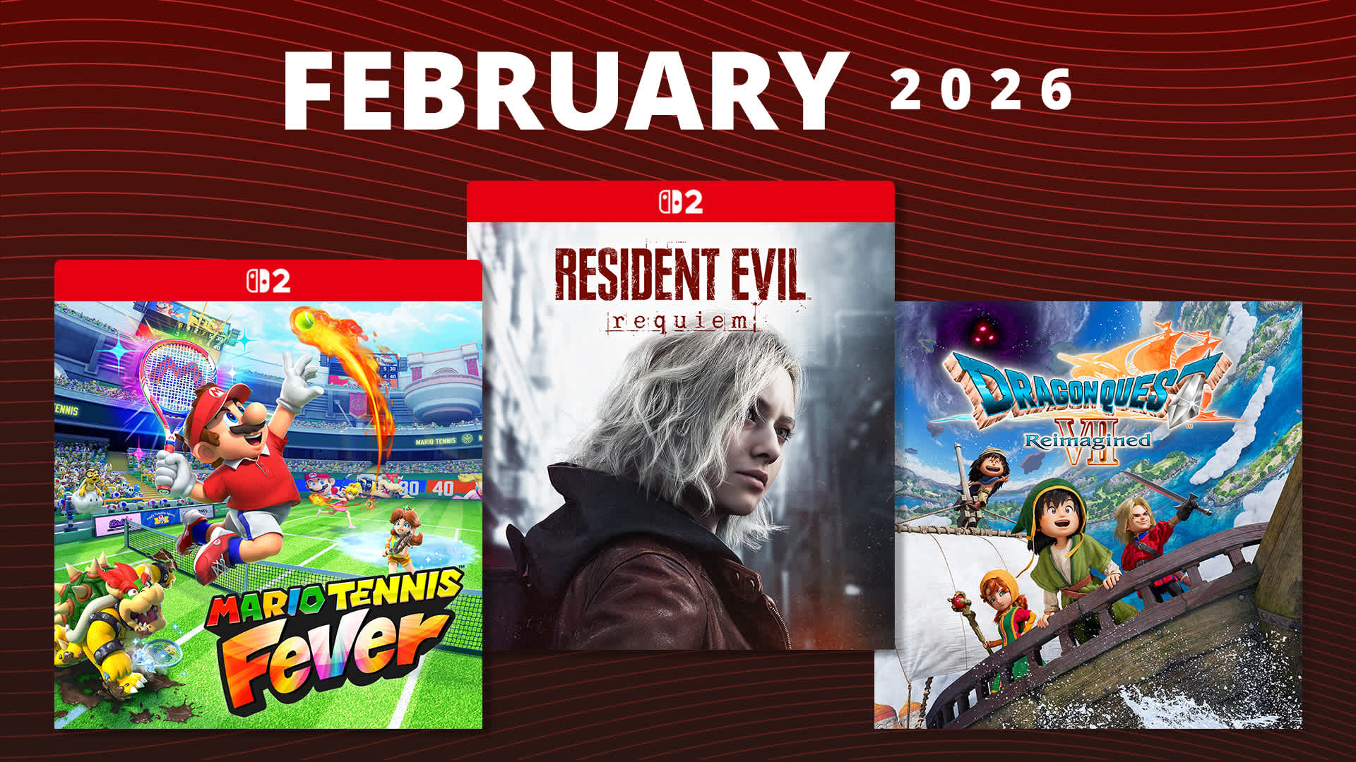 Upcoming games – February 2026 Hero