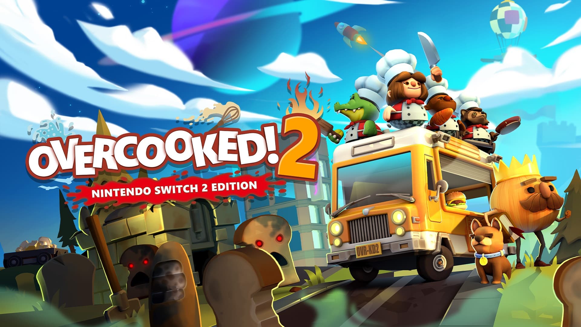 Play together—near or far - Overcooked! 2 – Nintendo Switch 2 Edition