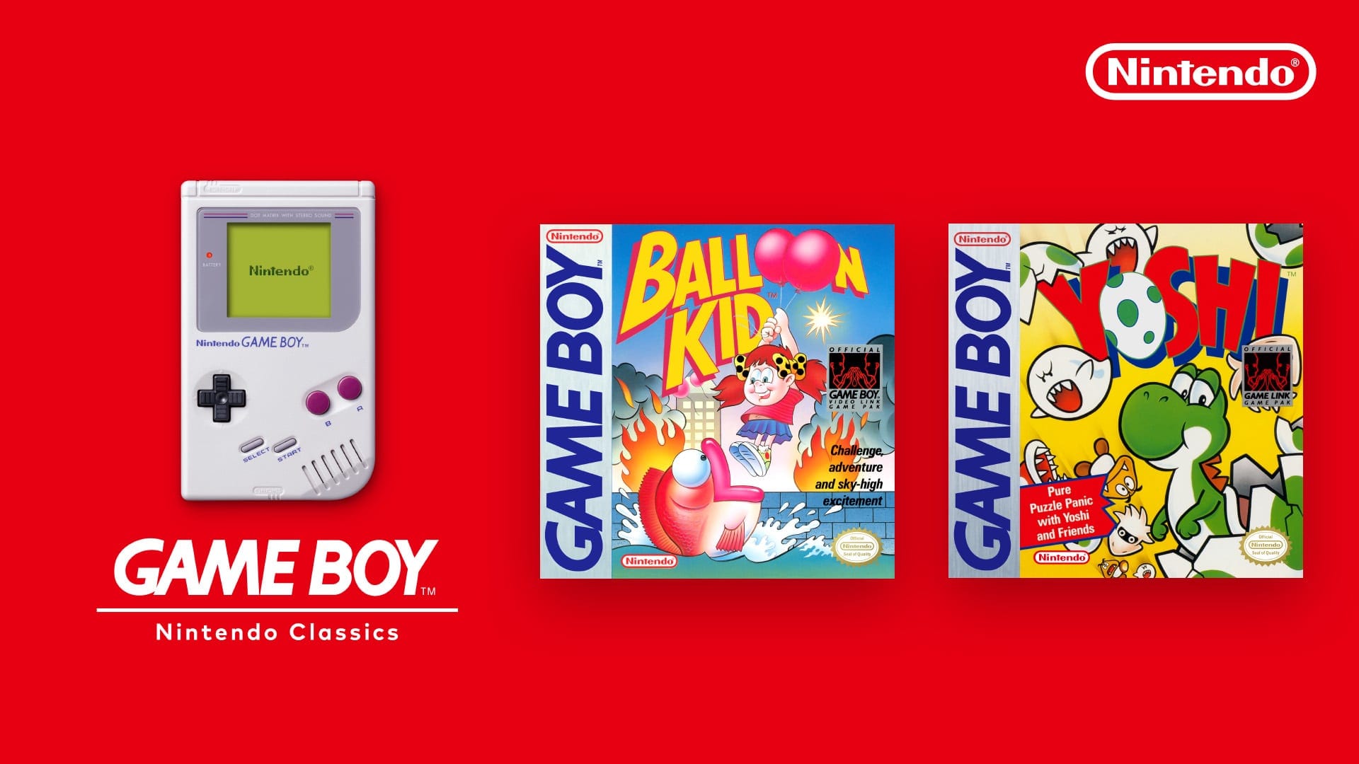 Game Boy – Nintendo Classics February Releases Banner