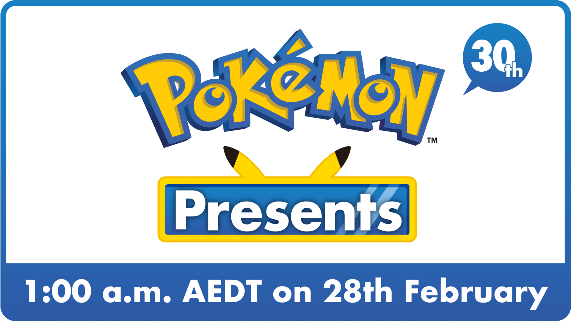 [Pokémon Day] Pokémon Presents Asset