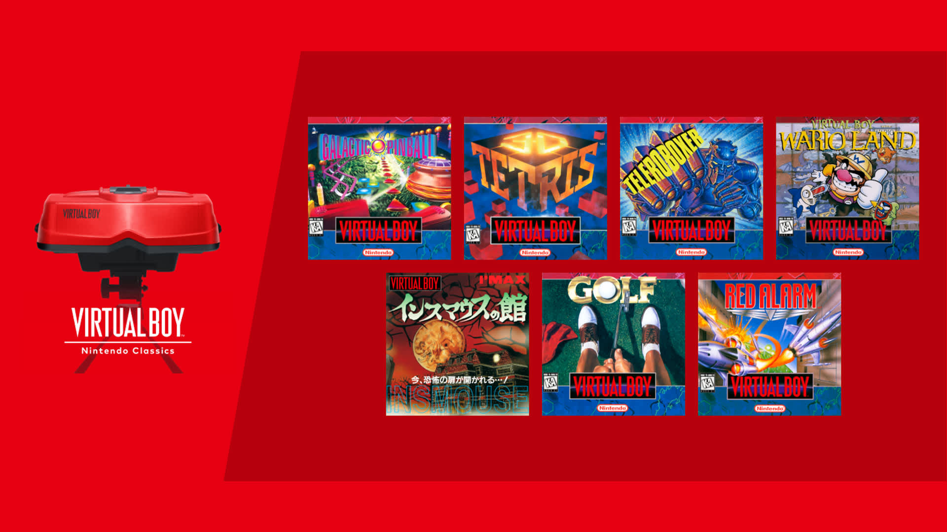 NSO Magazine: February 2026 Virtual Boy Lineup