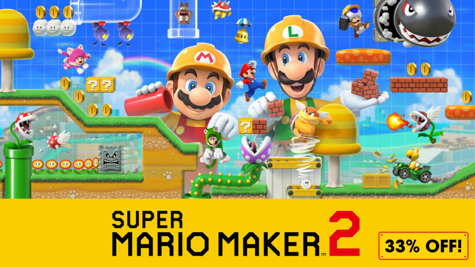 MAR10 Day Sale Titles - Super Mario Maker 2 Image