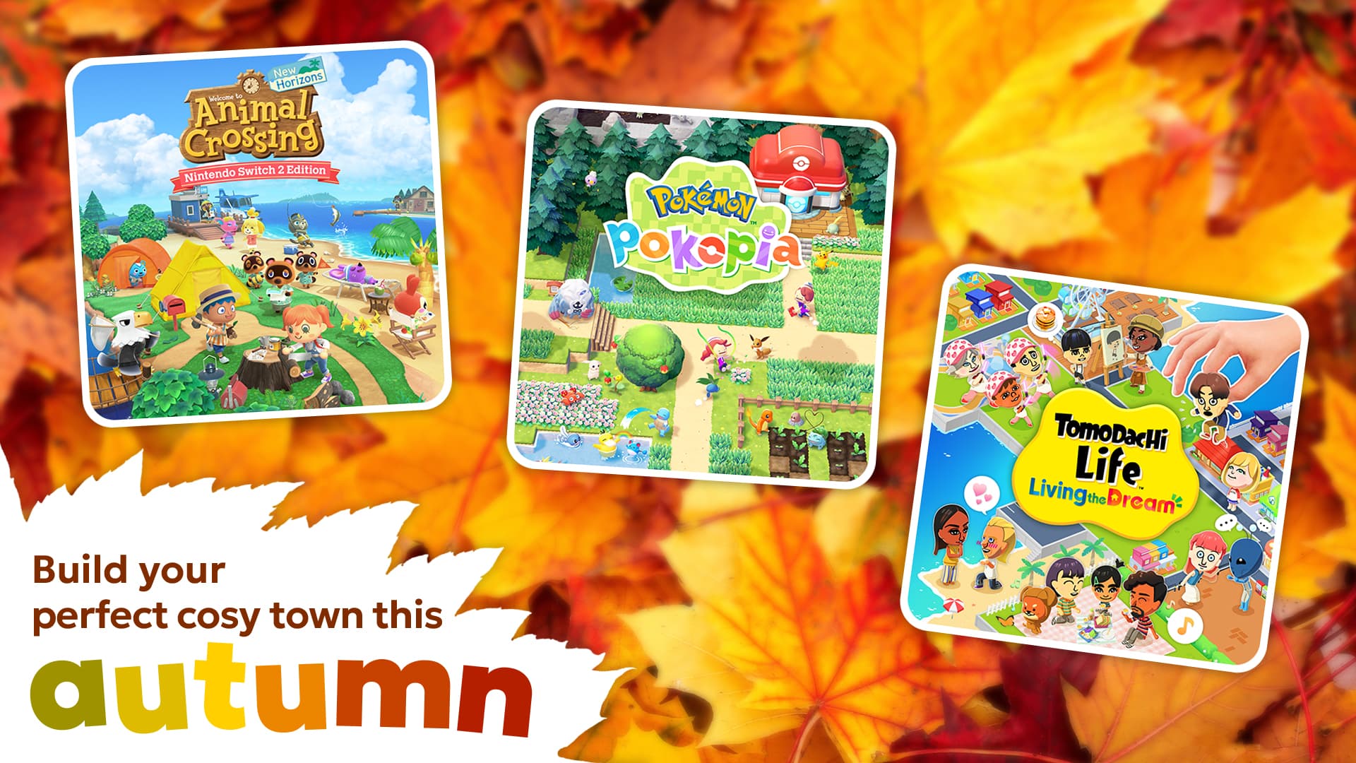 Build your perfect cosy town this autumn Hero