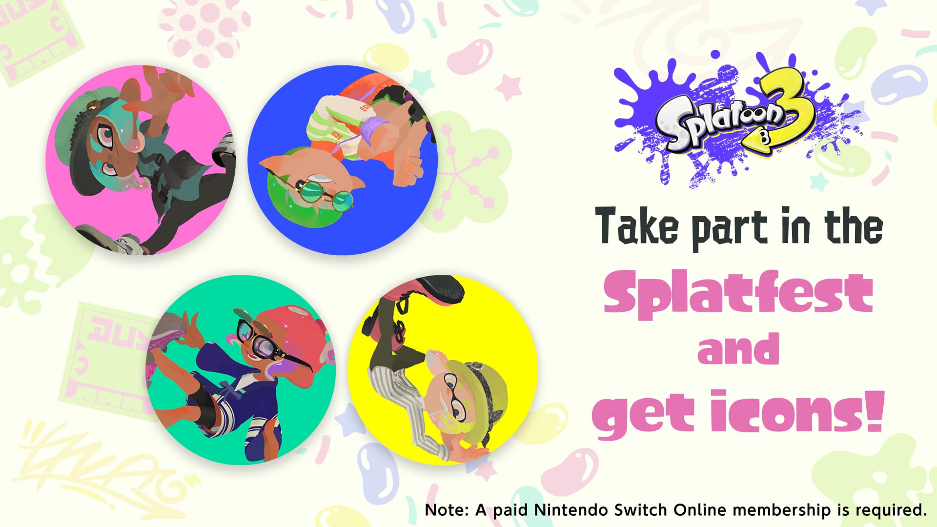NSO Magazine: April 2026 Missions & Rewards - Splatoon 3, Splatfest