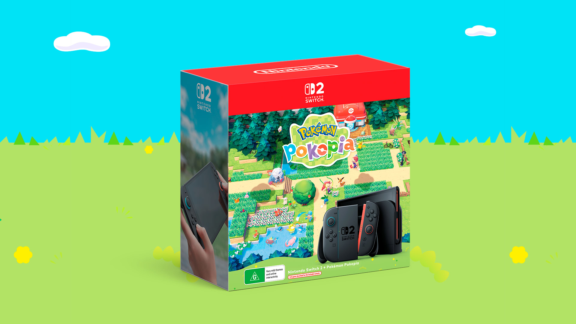 Nintendo Switch 2 + Pokémon Pokopia bundle Hero
