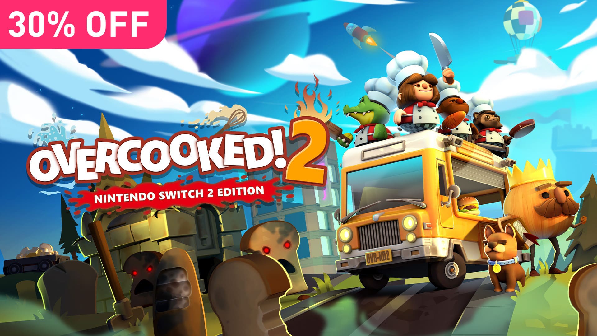 Multiplayer Sale 2026 Game Card - Overcooked! 2 – Nintendo Switch™ 2 Edition